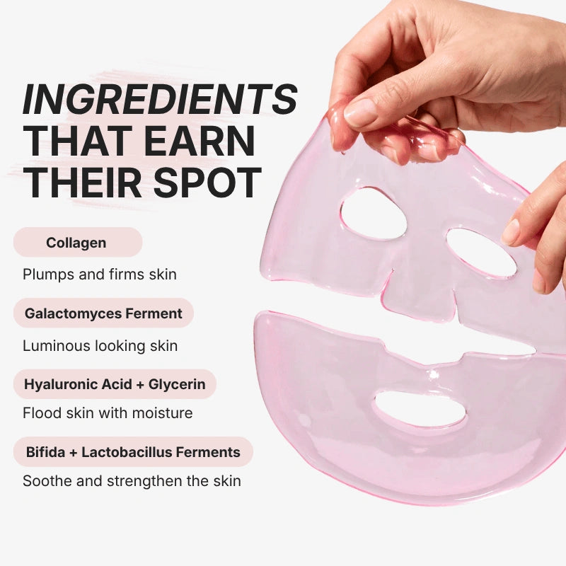 4 Collagen Masks - 1 Month Set