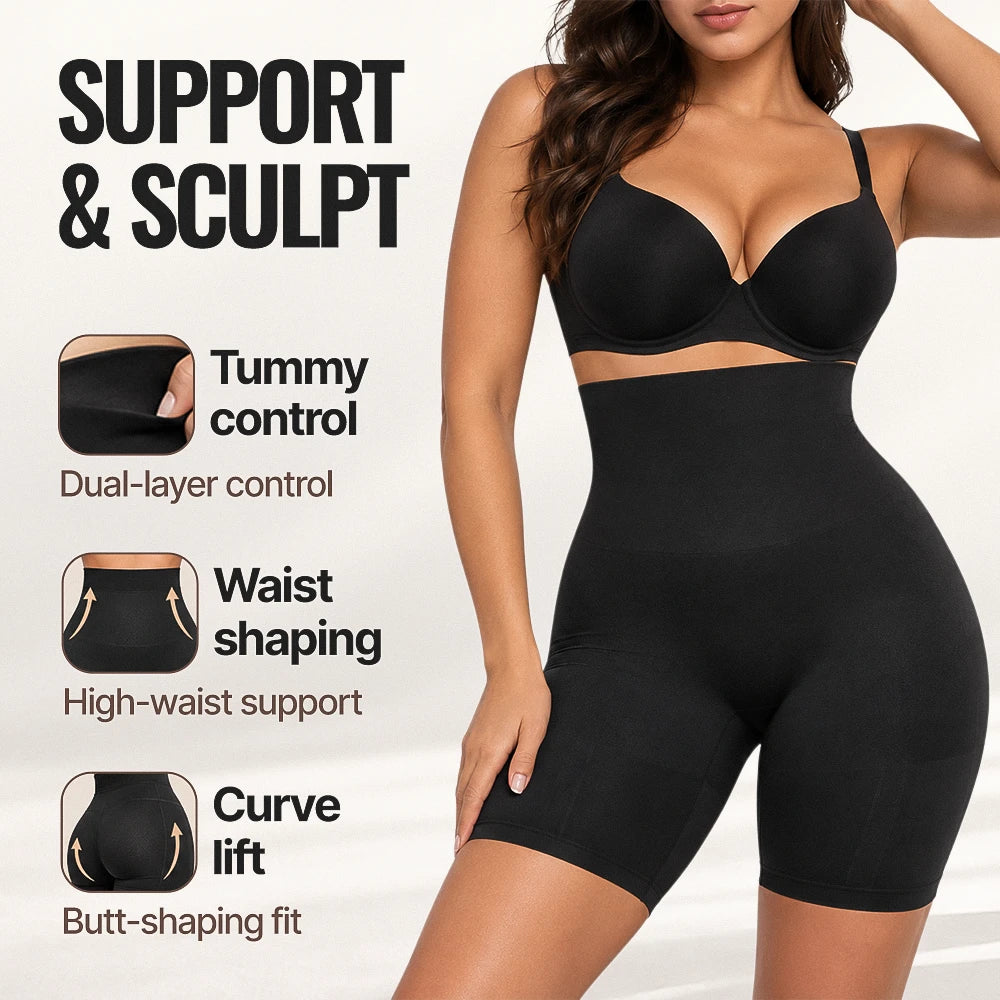 High-Waist Shaping Short